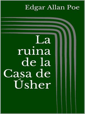 cover image of La ruina de la Casa de Úsher